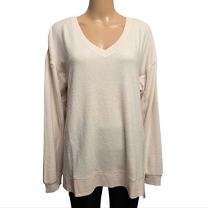 For The Republic Oversized V-Neck Sweater Size L NWT